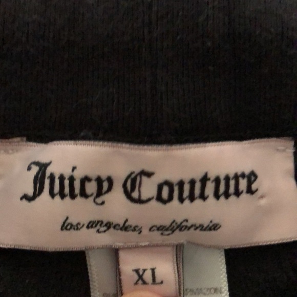 Juicy Couture Velour Tracksuit Pants with Snap Pockets - Picture 6 of 11